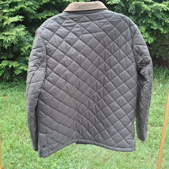 Joseph Turner Green Quilted Paddock JacketSize Large NWOT